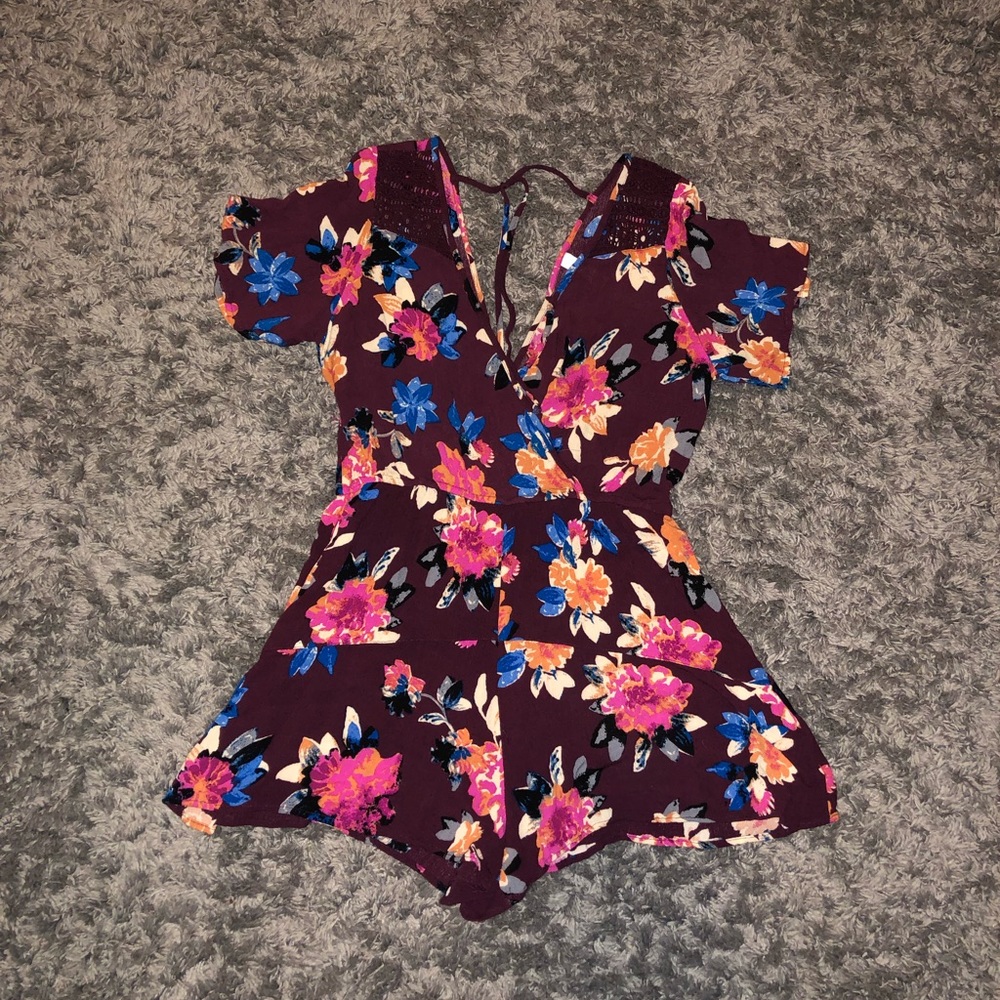Flowery Romper
